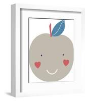 Happy Apple-Clara Wells-Framed Giclee Print