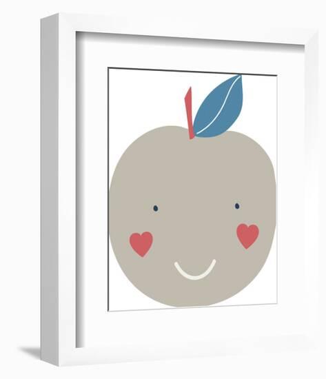 Happy Apple-Clara Wells-Framed Giclee Print