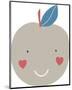 Happy Apple-Clara Wells-Mounted Giclee Print