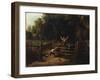 Happy as a King, 1843-Thomas Worthington Whittredge-Framed Giclee Print