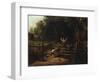 Happy as a King, 1843-Thomas Worthington Whittredge-Framed Giclee Print