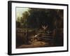 Happy as a King, 1843-Thomas Worthington Whittredge-Framed Giclee Print