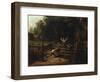 Happy as a King, 1843-Thomas Worthington Whittredge-Framed Giclee Print