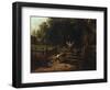 Happy as a King, 1843-Thomas Worthington Whittredge-Framed Giclee Print