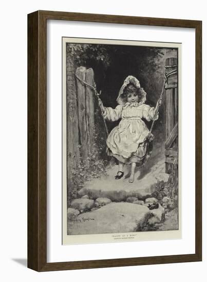 Happy as a King-Davidson Knowles-Framed Giclee Print