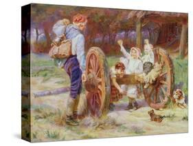 Happy as the Days are Long-Frederick Morgan-Stretched Canvas