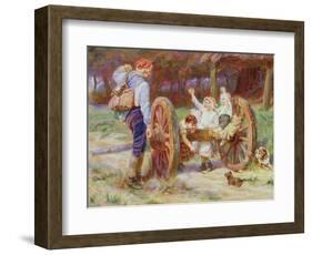 Happy as the Days are Long-Frederick Morgan-Framed Giclee Print