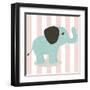 Happy Baby Animals I-SD Graphics Studio-Framed Art Print