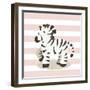 Happy Baby Animals II-SD Graphics Studio-Framed Art Print