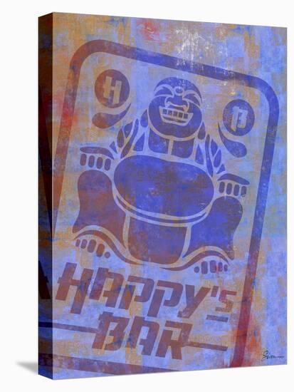 Happy Bar-Greg Simanson-Stretched Canvas