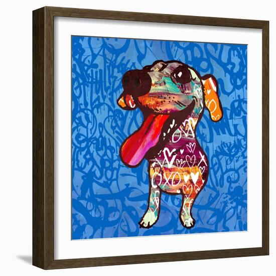 Happy Barks!-Evangeline Taylor-Framed Art Print