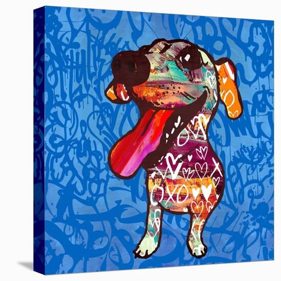 Happy Barks!-Evangeline Taylor-Stretched Canvas