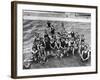 Happy Bathers-null-Framed Photographic Print