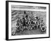 Happy Bathers-null-Framed Photographic Print