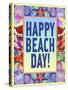 Happy Beach Day-Kimura Designs-Stretched Canvas