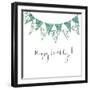 Happy Birthday Bunting-Elizabeth Rider-Framed Giclee Print