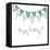 Happy Birthday Bunting-Elizabeth Rider-Framed Stretched Canvas