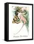 Happy Birthday, Butterfly Lady-null-Framed Stretched Canvas