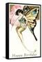 Happy Birthday, Butterfly Lady-null-Framed Stretched Canvas