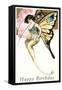 Happy Birthday, Butterfly Lady-null-Framed Stretched Canvas