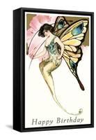 Happy Birthday, Butterfly Lady-null-Framed Stretched Canvas