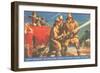 Happy Birthday, Firemen-null-Framed Art Print