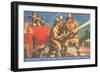 Happy Birthday, Firemen-null-Framed Art Print