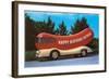 Happy Birthday Hotdog, Wienermobile-null-Framed Art Print