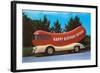 Happy Birthday Hotdog, Wienermobile-null-Framed Art Print