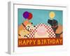 Happy Birthday Large-Stephen Huneck-Framed Giclee Print