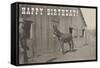 Happy Birthday, Mule and Man-null-Framed Stretched Canvas