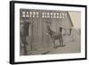 Happy Birthday, Mule and Man-null-Framed Art Print