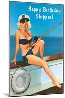 Happy Birthday Skipper-null-Mounted Art Print