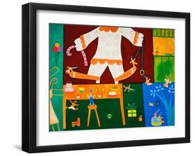 Happy Birthday to you, 2001,(oil on linen)-Cristina Rodriguez-Framed Giclee Print