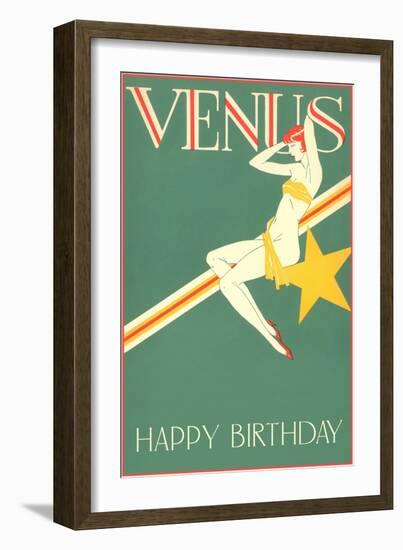 Happy Birthday, Venus-null-Framed Art Print