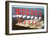 Happy Birthday, Water Skiers (Write Name Here)-null-Framed Art Print