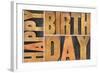 Happy Birthday-PixelsAway-Framed Photographic Print