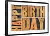 Happy Birthday-PixelsAway-Framed Photographic Print
