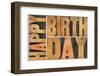 Happy Birthday-PixelsAway-Framed Photographic Print