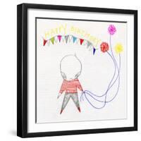 Happy Birthday-Bella Larsson-Framed Giclee Print