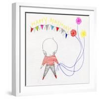 Happy Birthday-Bella Larsson-Framed Giclee Print