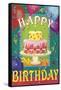 Happy Birthday-Fiona Stokes-Gilbert-Framed Stretched Canvas