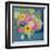 Happy Bouquet-Farida Zaman-Framed Art Print