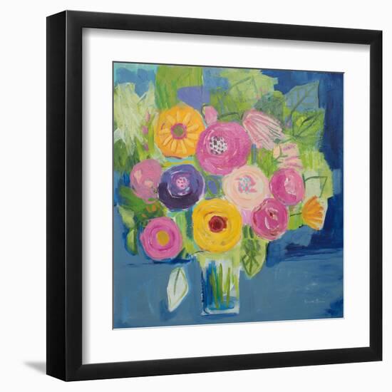 Happy Bouquet-Farida Zaman-Framed Art Print