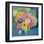 Happy Bouquet-Farida Zaman-Framed Art Print