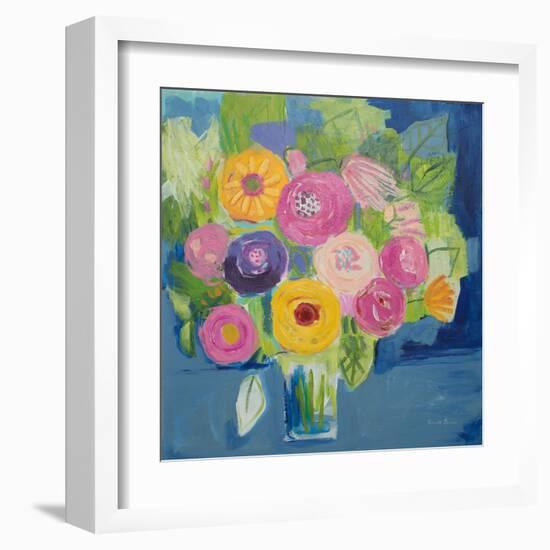 Happy Bouquet-Farida Zaman-Framed Art Print