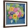 Happy Bouquet-Farida Zaman-Framed Art Print