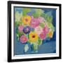 Happy Bouquet-Farida Zaman-Framed Art Print