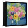 Happy Bouquet-Farida Zaman-Framed Stretched Canvas