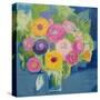 Happy Bouquet-Farida Zaman-Stretched Canvas